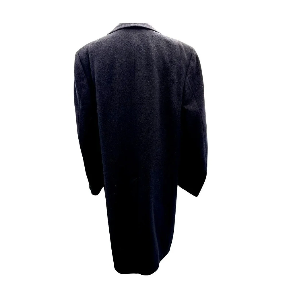 100% PURE MONGOLIAN CASHMERE, Beautiful, Long Trench Coat, Small Spot PLZ READ!!